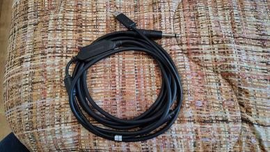 Cavo rocksmith ubisoft per basso e chitarra.