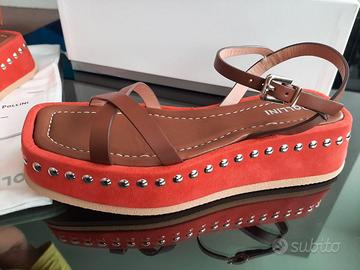 Sandali Pollini Plateau 5Cm Nuovi con scatola