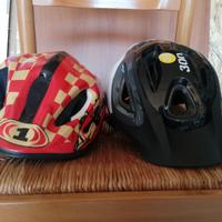 2 caschetti x bicicletta ragazzino