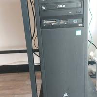 Postazione PC Completa i5, 16GB, SSD + Monitor Sam