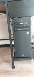 Postazione PC Completa i5, 16GB, SSD + Monitor Sam