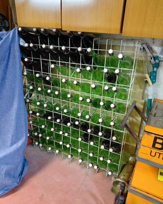 bottiglie per imbottigliare il vino 