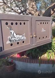 Trasportino doppio per cani