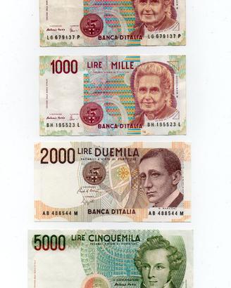 Cartamoneta Italia - Lire