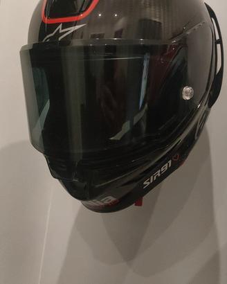casco alpinestar R10 carbonio 