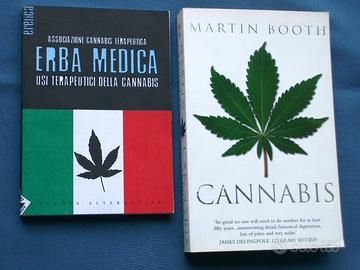 2 libri CANNABIS - ERBA MEDICA