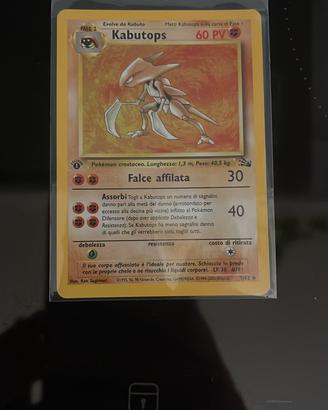 Kabutops holo 1 edizione