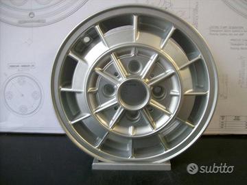 Cerchi campagnolo abarth 850 1000 TC 4,5x12 4x98 F