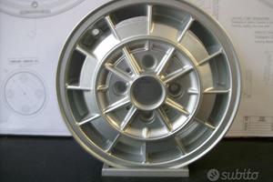 Cerchi campagnolo abarth 850 1000 TC 4,5x12 4x98 F