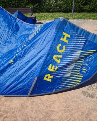 Vela kite Reach 8m + barra North