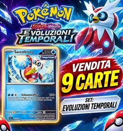 Lotto 9 Carte Pokémon Scintille Folgoranti 2024