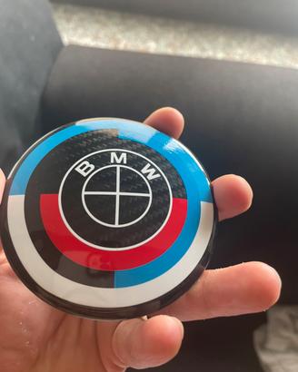 Logo anteriore Bmw 50th carbonio
