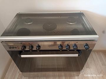 Cucina a gas Glem Gas 5 fuochi e forno elettrico