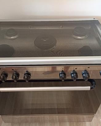 Cucina a gas Glem Gas 5 fuochi con forno