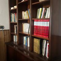 LIBRERIA LEGNO NOCE