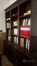 LIBRERIA LEGNO NOCE