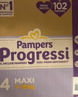 Pampers varie taglie
