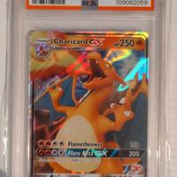Pokemon Charizard GX PSA 4 Hidden Fates 9/68 Eng