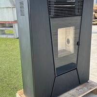 STUFA PELLET SALVASPAZIO  2 CANALIZZAZIONI
