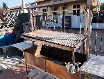 Barbecue tutto inox