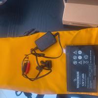 Sacca stagna batteria e caricabatterie ecoscandagl