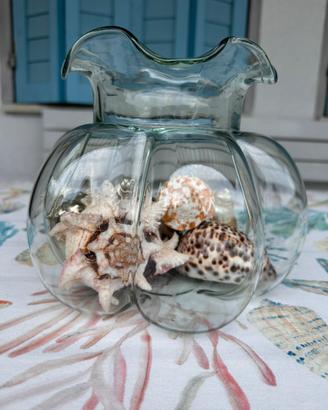 Centro tavola decorativo, tema mare