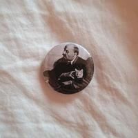 Spilla pin Lenin con Gatto comunista 32mm 