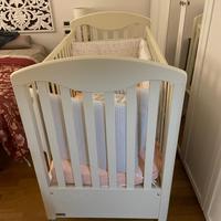 Culla foppapedretti con materasso e cuscino