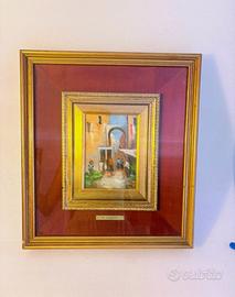 Quadro firmato G. Salvati con pregiata cornice