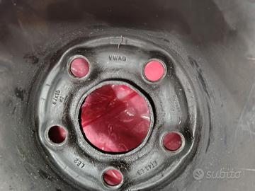 4 Cerchi in acciaio  6jx15 h2 et43 Skoda Roomster