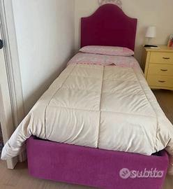 Letto singolo contenitore