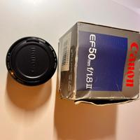 Obiettivo Canon ef 50mm f/1.8