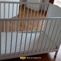 lettino per bimbo con materasso