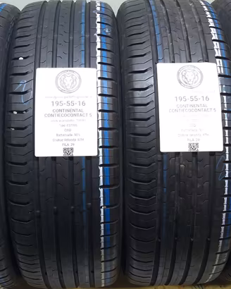4 GOMME 195 55 16 CONTINENTAL A70490