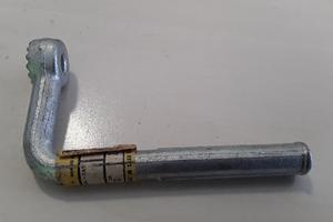 Pedana poggiapiedi dx per moto gilera tg1 125