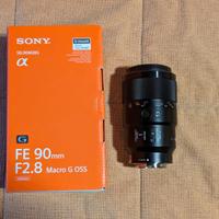 SONY FE 90MM F 2.8 MACRO G OBIETTIVO