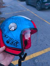 casco scooter bambino Spiderman 