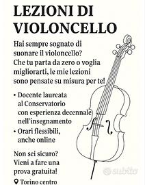 Lezioni di Violoncello
