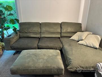 Divano con chaise longue Gobbo Salotti