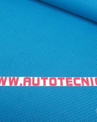 Tessuto Turchese Forato Lancia Delta Evo Martini 6