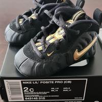 Nike lil' posite pro (cb) nere e oro