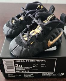 Nike lil' posite pro (cb) nere e oro