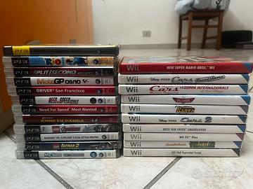 Lotto 22 giochi Ps3 e Wii