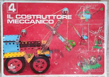 Bral COSTRUTTORE MECCANICO 3 vintage meccano crane