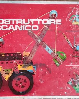 Bral COSTRUTTORE MECCANICO 3 vintage meccano crane