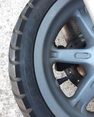 RUOTA ANTERIORE COMPLETA BENELLI 491