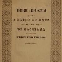 I bagni di Aqui - raro libro