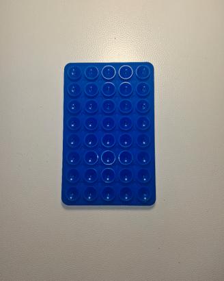 Tappetino a ventose adesivo per smartphone - Blu