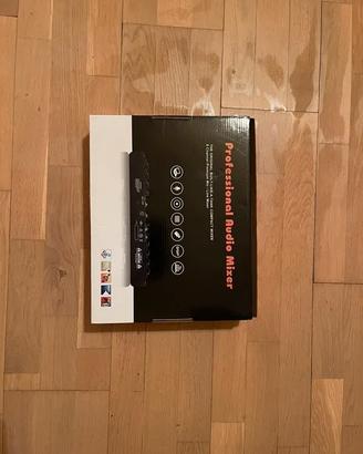 Professional 6 Track Audio Mixer