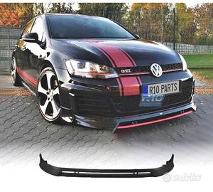 SPOILER LABBRO ANTERIORE VOLKSWAGEN VW GOLF 7 7.5